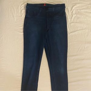 Spanx Jean-ish Ankle Leggings High Rise Pull On Denim leggings Jeggings Size S